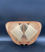 Applique murale - Lampe murale exceptionnelle en bois et