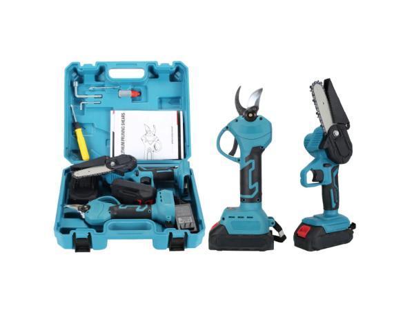 Veiling - Zincline Accu Kettingzaag + Elektrische Snoeischaa, Tuin en Terras, Snoeischaren