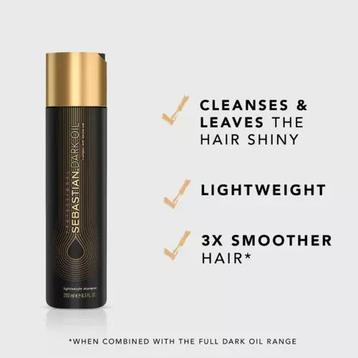 Sebastian Professional Dark Oil Lightweight Shampoo beschikbaar voor biedingen