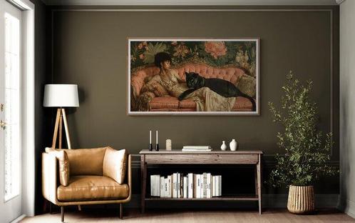 I_KONIQ (1969) - Serenity with black panther, Huis en Inrichting, Overige Huis en Inrichting
