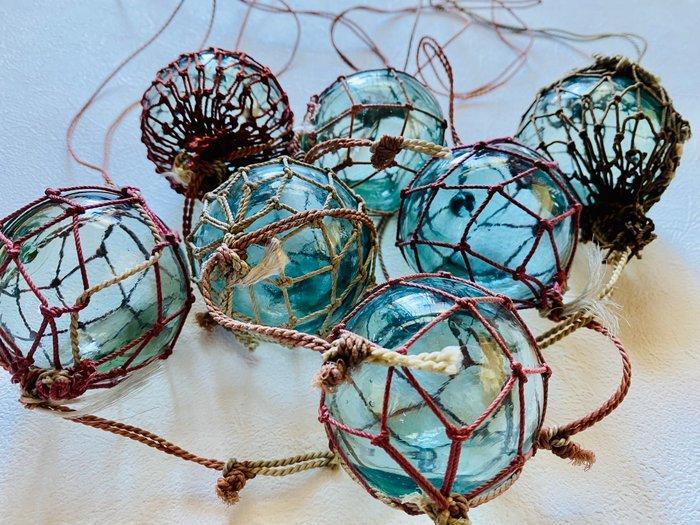 Maritieme objecten (7) - Met de hand geblazen glas-, Antiek en Kunst, Curiosa en Brocante