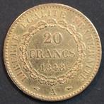 France. IIe République (1848-1852). 20 Francs 1848-A Genius, Postzegels en Munten, Munten | Europa | Euromunten