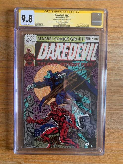 Daredevil - #597 Signed by Frank Miller!! Shattered Edition, Boeken, Strips | Comics