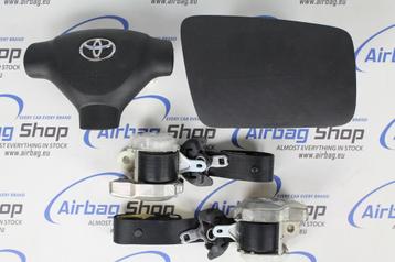 Airbag set – Paneel set zwart Toyota Aygo (2005 – 2014) beschikbaar voor biedingen