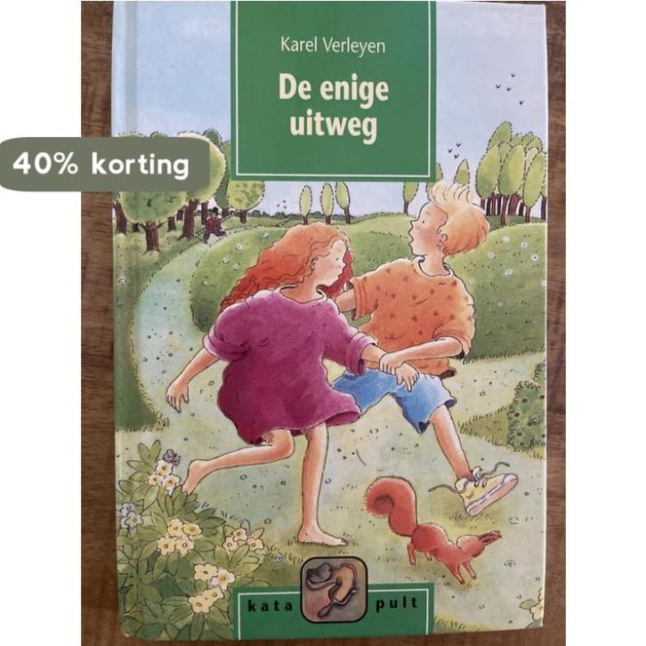 ENIGE UITWEG 9789002194542 Verleyen, Boeken, Kinderboeken | Jeugd | 13 jaar en ouder, Gelezen, Verzenden