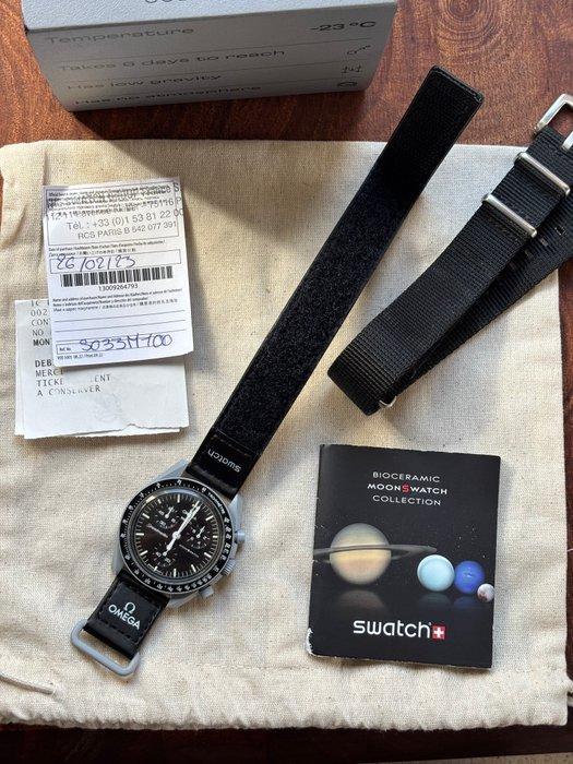 Omega x Swatch - MoonSwatch - Mission to the Moon - Zonder, Handtassen en Accessoires, Horloges | Heren