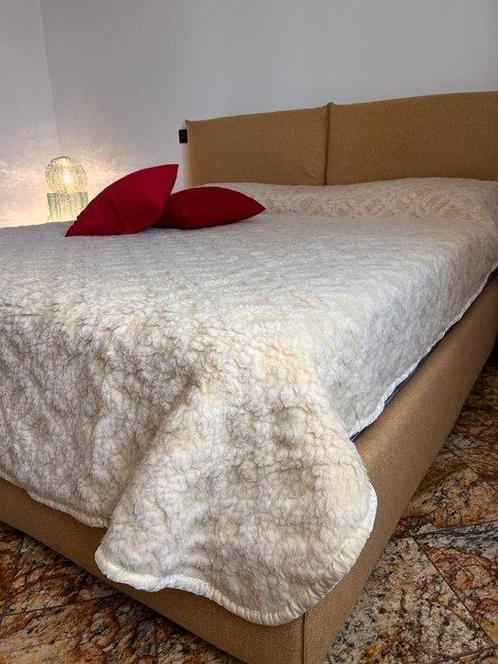 Coprimaterasso - Pure Laine - Couverture (9) - 265 cm - 235, Antiek en Kunst, Antiek | Tapijten, Tafelkleden en Textiel