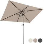 2dekans | LifeGoods Parasol - 270x180cm - 30° Kantelbaar -, Ophalen of Verzenden, Nieuw