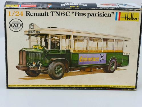 Heller 789 Renault TN6C Bus Parisien 1:24 (Automodellen), Hobby & Loisirs créatifs, Voitures miniatures | 1:24, Enlèvement ou Envoi