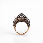 Sans prix de réserve - Bague - 14 carats Argent, Or rose, Nieuw