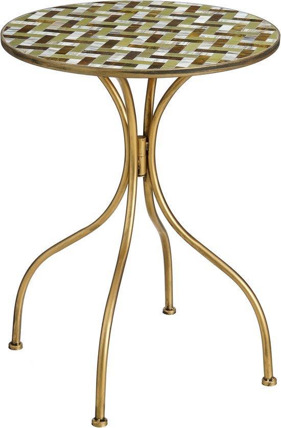 Tweedekans | Mica Decorations Alanza Bistrotafel - H76 x Ø61, Huis en Inrichting, Woonaccessoires | Overige, Ophalen of Verzenden