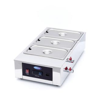 Chocoladesmelter - 3 x 1/3 GN 10 cm, Verzenden