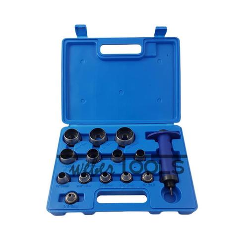 WEBER TOOLS 14-delige holpijp set (pakkingsnijder) met cente, Auto diversen, Autogereedschap, Nieuw, Ophalen of Verzenden