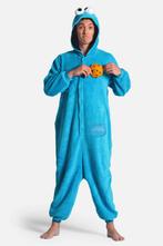 Onesie Koekiemonster Pak Kostuum XL-XXL Blauw Koekiemonsterp, Nieuw, Ophalen of Verzenden