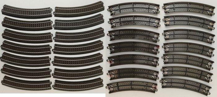 Märklin H0 - Modeltreinsporen (34) - C-rail ovaal met, Hobby en Vrije tijd, Modeltreinen | H0