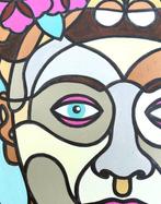 BABOETSIE - Mysterious Girl, Antiek en Kunst, Kunst | Schilderijen | Modern