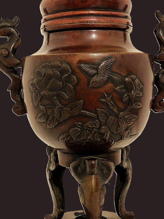 Wierookbrander - Brons - Koro geurbrander, Antiek en Kunst, Antiek | Overige Antiek