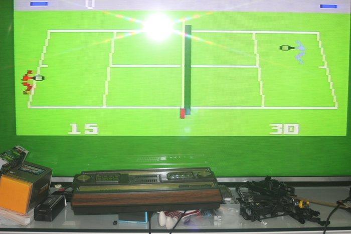 Mattel - Intellivision - with 4 games - Videogameconsole +, Games en Spelcomputers, Spelcomputers | Overige Accessoires