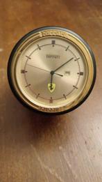 Pendule de cheminée - Acier, Caoutchouc, Plaqué or -