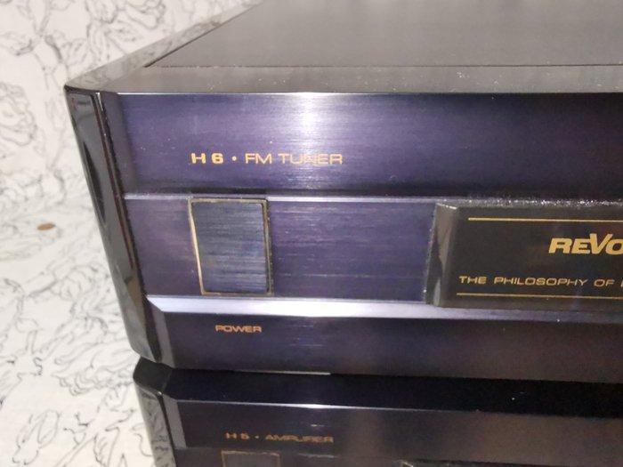 Revox - H5 Versterker & H6 Tuner & H208 Afstandsbediening, Audio, Tv en Foto, Radio's