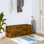 vidaXL Schoenenkast wandgemonteerd 100x35x38 cm bewerkt hout, Verzenden, Nieuw