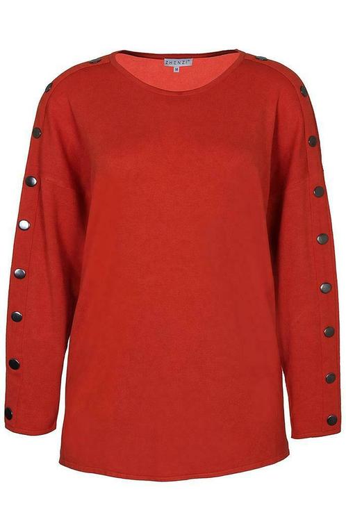 Trui Zhenzi KOGLE knopen op mouw maat 54/56, Kleding | Dames, Truien en Vesten, Verzenden