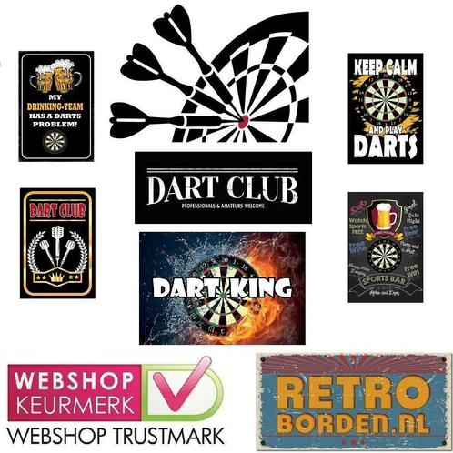 Cafe Pub Bord / Wand bord - Dart Club - Lets Play Darts, Sports & Fitness, Fléchettes