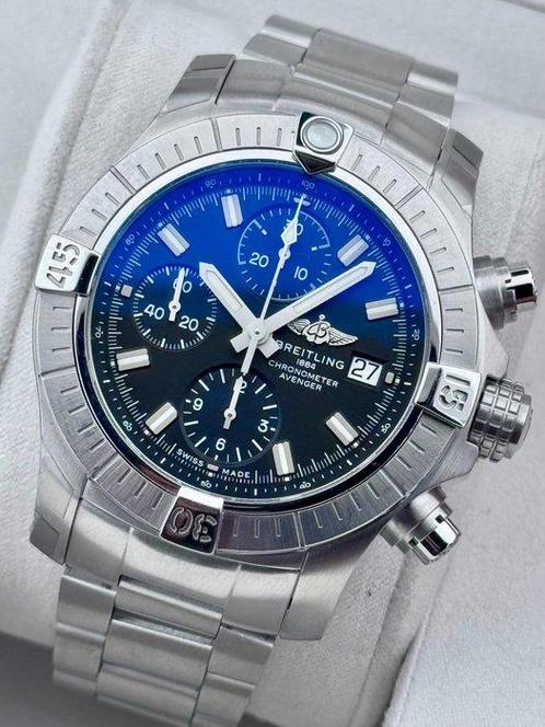 Breitling - Avenger Automatic Chronograph - Zonder, Handtassen en Accessoires, Horloges | Heren