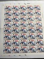 Walthery, Natacha, Feuillet complet de 40 timbres - 1, Nieuw