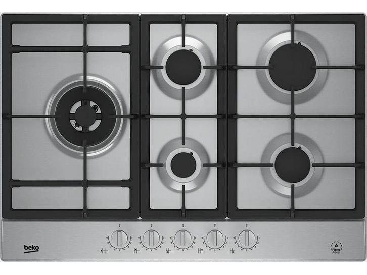 Beko HIAL 75325 SX NL - Inbouw gaskookplaat - 5 zones -, Huis en Inrichting, Woonaccessoires | Overige, Zo goed als nieuw, Verzenden