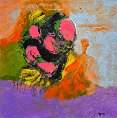 Frédérique Cantais (1966) - Imagination, Antiek en Kunst, Kunst | Schilderijen | Modern