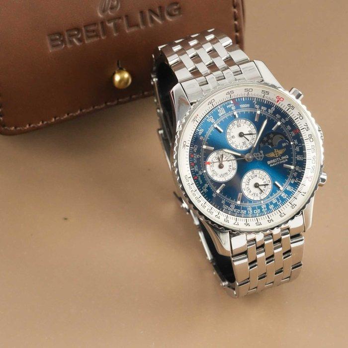 Breitling - Montbrillant Olympus Navitimer Chrono Moonphase, Handtassen en Accessoires, Horloges | Heren