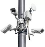 3, 4 of 5 meter stalen kantelmast heavy-duty met voetplaat e, Verzenden