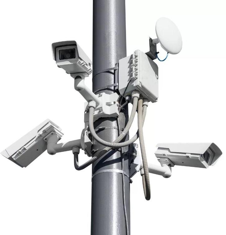 3, 4 of 5 meter stalen kantelmast heavy-duty met voetplaat e, Articles professionnels, Articles professionnels Autre, Envoi