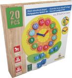 2dekans | Marionette - Houten Klok Speelgoed - Educatieve -, Kinderen en Baby's, Ophalen of Verzenden, Nieuw