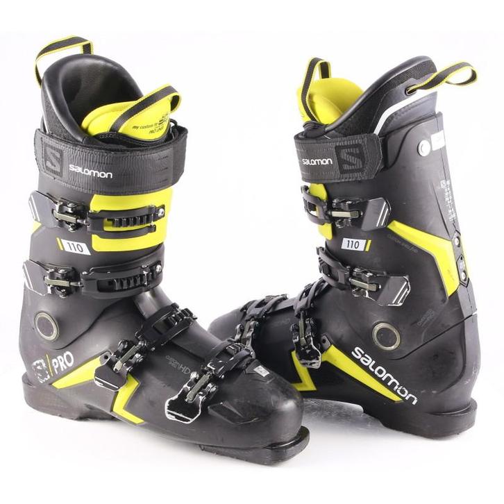 45,5 46 skischoenen SALOMON S/PRO 110, custom shell HD, over, Sport en Fitness, Skiën en Langlaufen, Verzenden