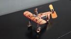 Fischer - Blikken speelgoed - Early Rare Pusher Airplane -