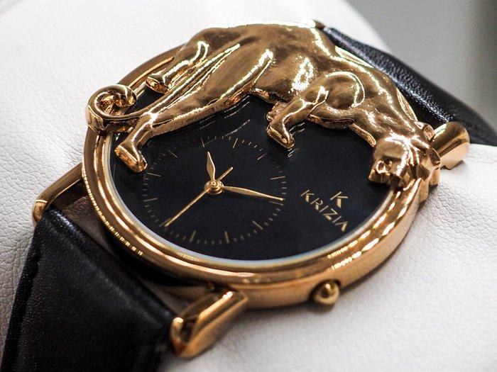 Krizia - Zonder Minimumprijs - Panther * Vintage - Dames -, Handtassen en Accessoires, Horloges | Heren