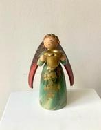 Kerstbeeldje Wendt & Kühn - Brokatengel - Hout - Großer, Diversen, Kerst, Nieuw