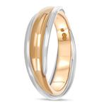 UnoAErre - Ring - 18 karaat Witgoud, Geel goud, Nieuw