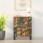 vidaXL Dressoir met 4 deuren 60x33x75 cm massief gerecycled, Huis en Inrichting, Verzenden, Nieuw