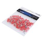 ASTA Adereindhuls set kabelschoen pen rood 1.0mm² (100st), Nieuw, Ophalen of Verzenden