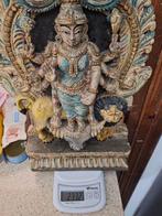 Hindoeïstisch handgesneden beeldhouwwerk – godin Durga - 46