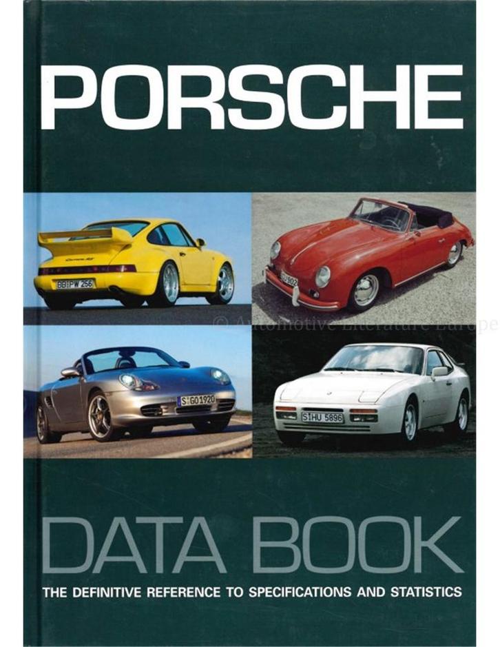 PORSCHE DATA BOOK, THE DEFINITIVE REFERENCE TO, Boeken, Auto's | Boeken