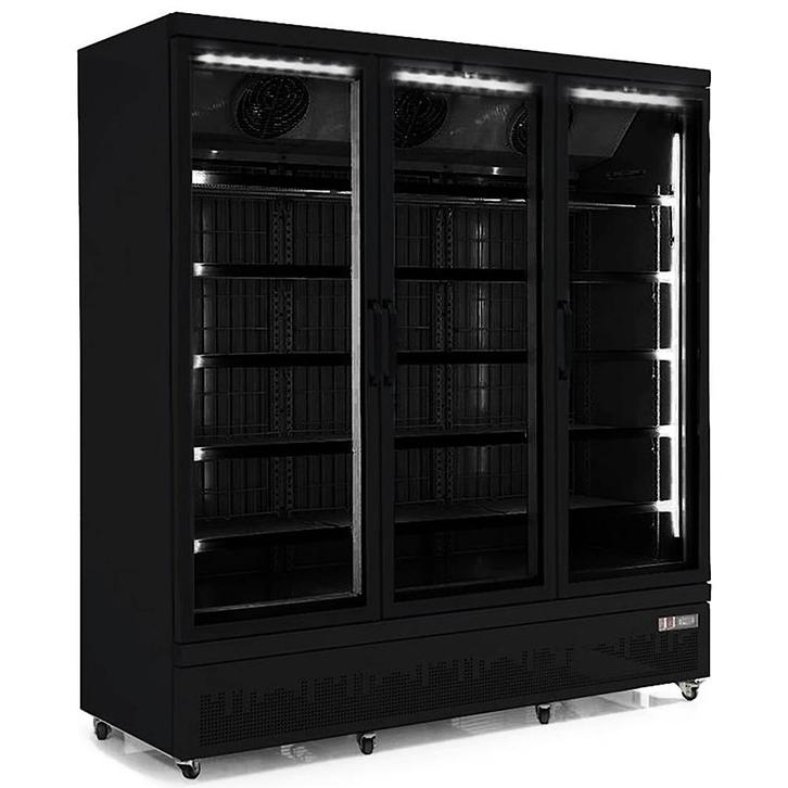 Koelkast | TOPMAXI | 1480L | Zwart | +4°C/+10°C | Statisch, Zakelijke goederen, Horeca | Keukenapparatuur, Nieuw in verpakking