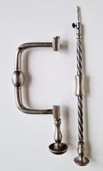 Medisch instrument - Metaal - Vintage chirurgisch boor set, Antiek en Kunst