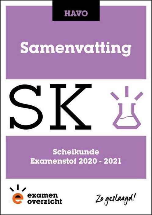 ExamenOverzicht - Samenvatting Scheikunde HAVO 9789493190061, Boeken, Schoolboeken, Gelezen, Verzenden