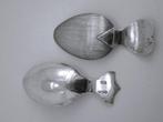 Theelepel (2) - Zilver - twee antieke theeduimen
