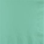 Mintgroene Servetten 41cm 24st, Verzenden, Nieuw