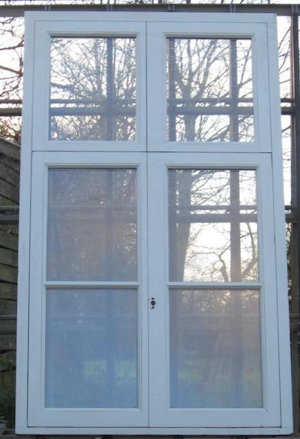 afrormosia houten raam , chassis , venstr,  kozijn 133 x 222, Doe-het-zelf en Bouw, Raamkozijnen en Schuifdeuren, Inclusief glas